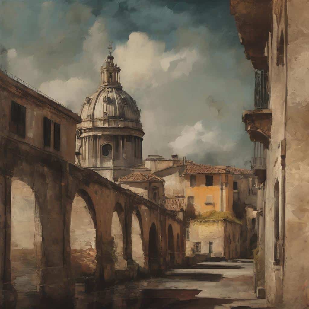 Παράδειγμα τέχνης με κοινωνική αλλαγή και αρχιτεκτονική στην Ευρώπη.