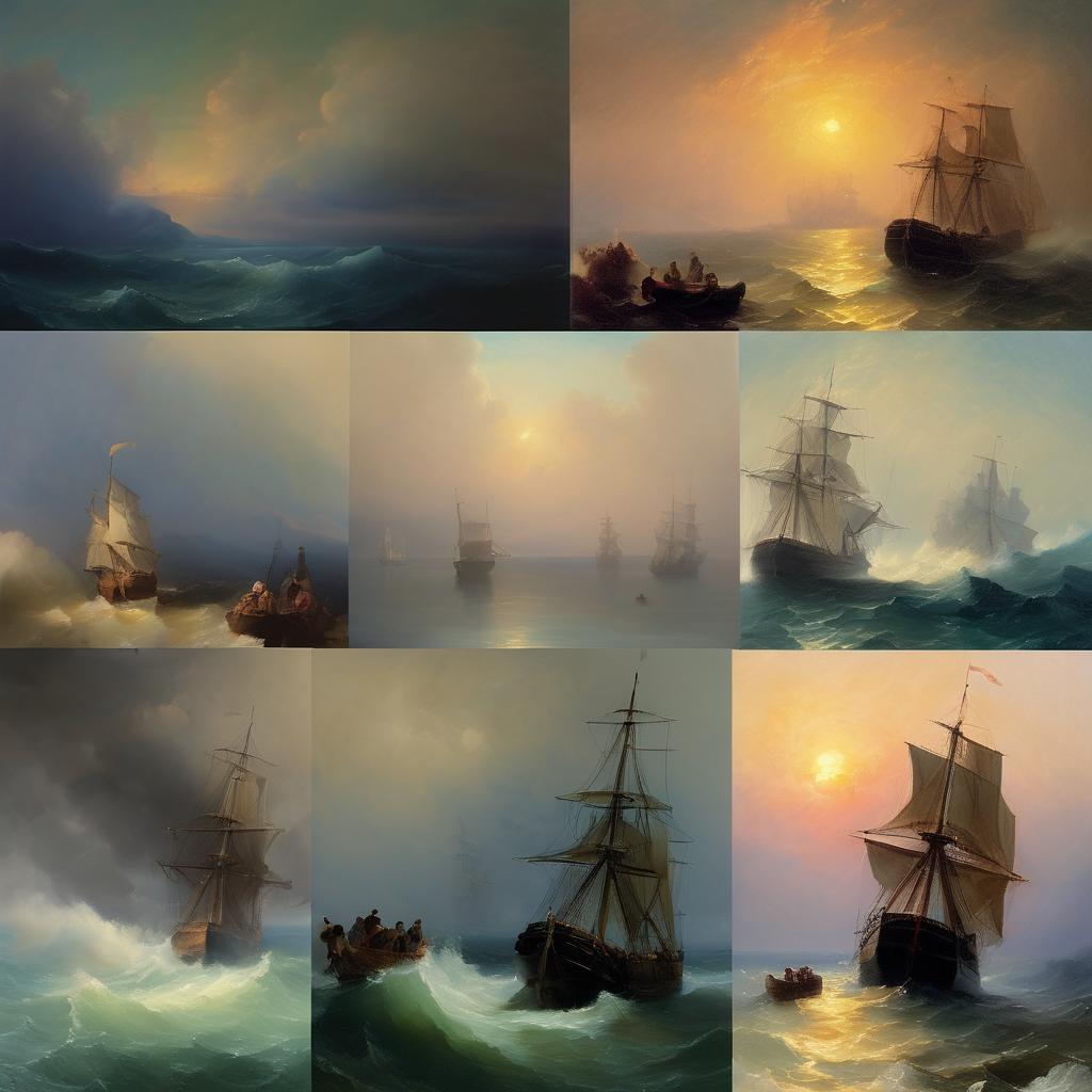 Ο μοναδικός ύφος του Aivazovsky στη ζωγραφική
