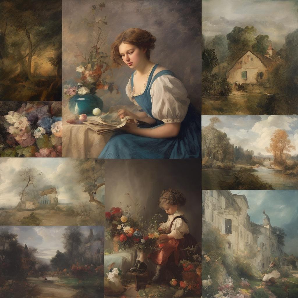 Το στυλ και οι τεχνικές του καλλιτέχνη